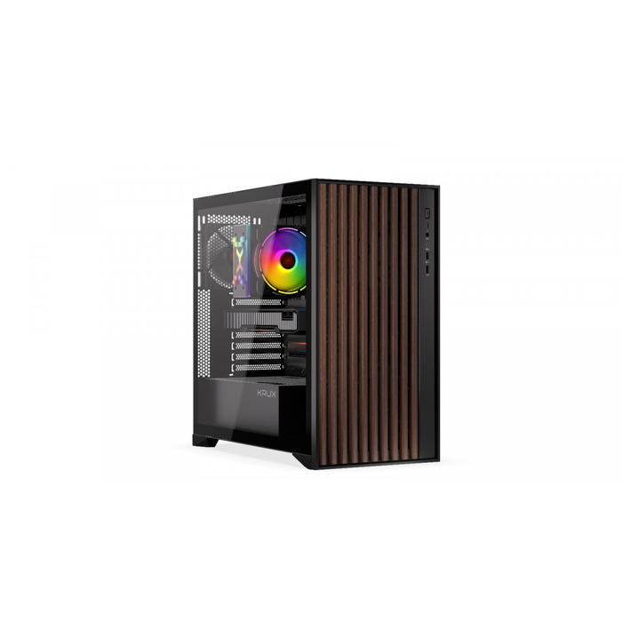 Корпус Krux Palum Midi Tower, багатоколірний