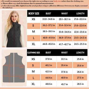 Обогріваючий жилет, жилетка з підігрівом, 12000Ah Powerbank, жилетка з 5 зонами обігріву (M, білий)