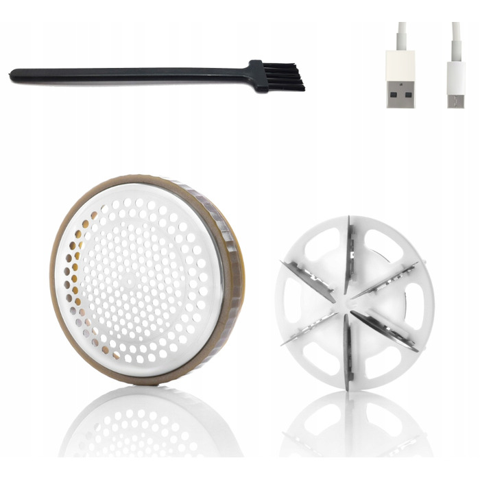 Акумуляторна машинка для видалення ковтунців ADLER з LCD-дисплеєм, 5 Вт