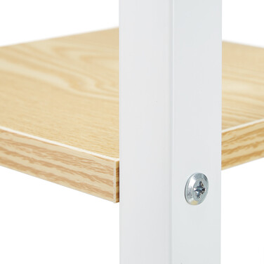 Relaxdays Metal Flower Shelf