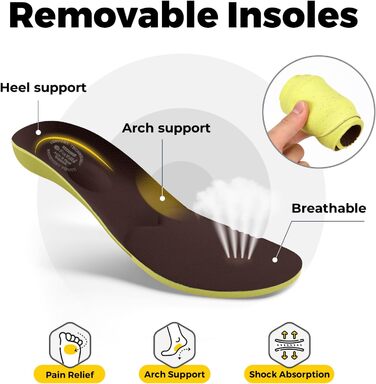 Домашні тапочки для чоловіків FitVille з широкою колодкою, зручні та з підтримкою склепіння стопи, розмір 41-50 (42 EU, коричневі)