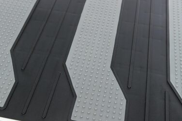 Сходинки для тварин Trixie, 4 сходинки, алюміній, складаються, портативні, срібно-чорного кольору