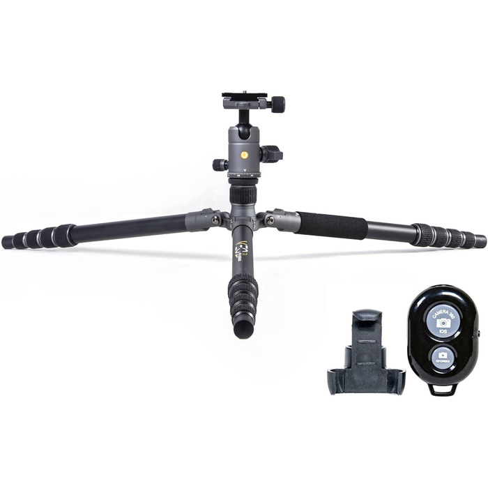 Подорожній штатив Vanguard Veo 3GO 204AB з кулястою головкою, алюміній