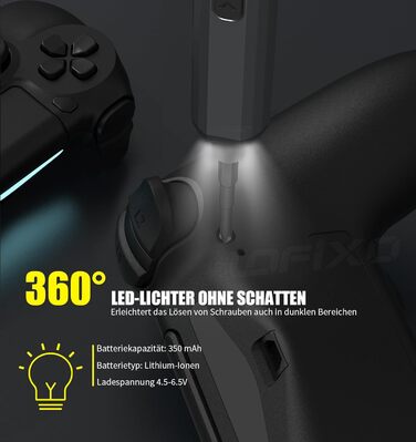 Набір викруток 72 в 1 для ремонту iPhone/MacBook/Xbox/Switch/PS4/PS5: Torx, Pentalobe, Triwing, Dreieck + Spudger
