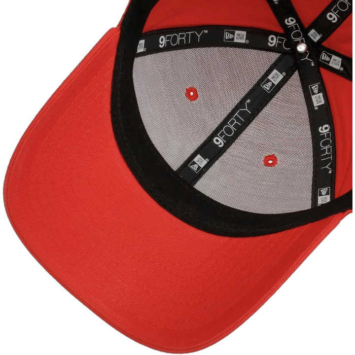 Кепка New Era 9Forty Yankees Essential - бейсболка з вигнутим козирком, MLB, червона