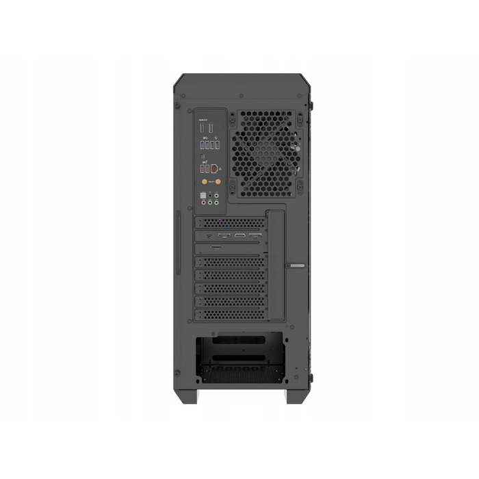 Корпус для ПК Genesis Irid 505F Midi Tower з вікном, чорний