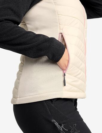RevolutionRace Radical Insulate Vest для жінок: Легка ізольована жилетка для щоденного використання та активного відпочинку, XXL, Oatmeal