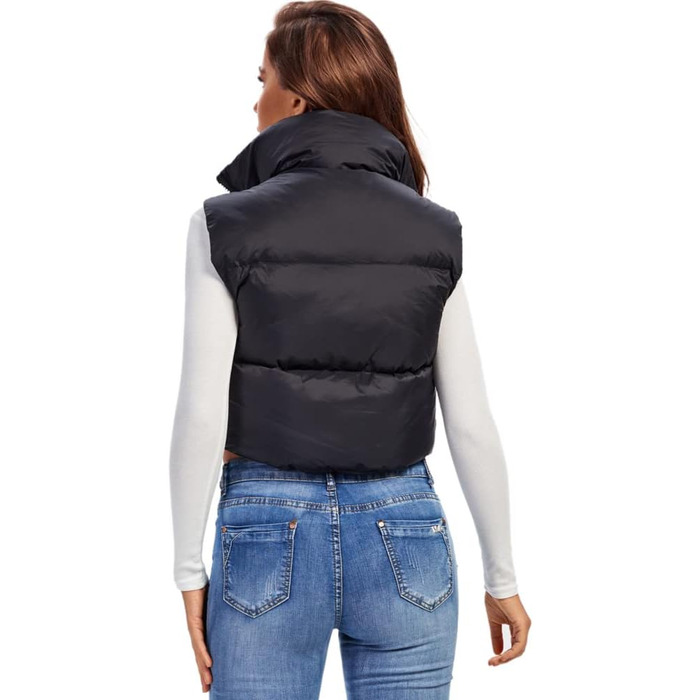 Чоловіча степкова жилетка Fuinloth Daen Weste з коротким коміром, чорна (34-36)