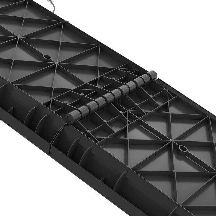 Рампа для собак UISEBRT, авторампа в багажник, 156 x 40 см, до 90 кг, зелена