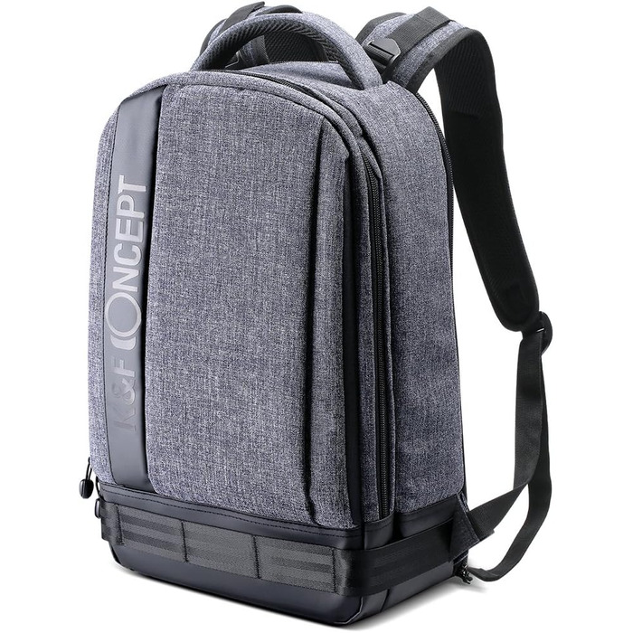 Рюкзак для камери K&F Concept 18L сірий, з відділенням для ноутбука 15.6