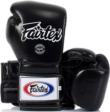 Fairtex Boxing Gloves, BGV9, Mexican Style, Black
