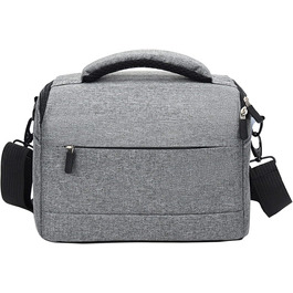 Сумка для камери HIUOUIH: фотосумка для DSLR/SLR камер, 26 x 19 x 15 см, сіра
