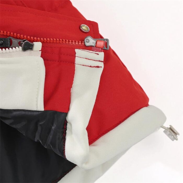 Чоловіча степкова жилетка з капюшоном. Тепла безрукавка для активного відпочинку та повсякденного носіння. Червоний колір, розмір M