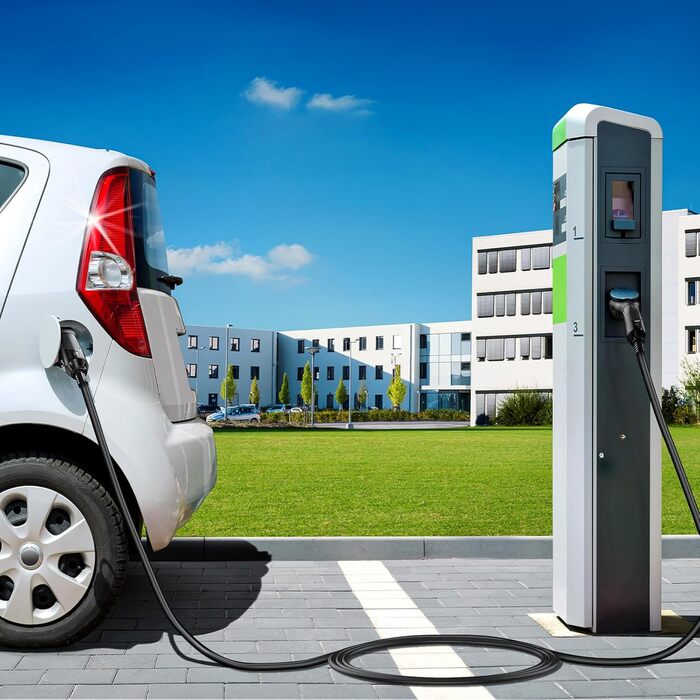 Кабель для зарядки електромобіля Tera EV Typ 2 22kW 32A 7.5м 3-фазний Mennekes IP55