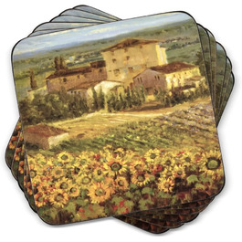 Pimpernel Tuscany Coasters, 6 pieces (s)
