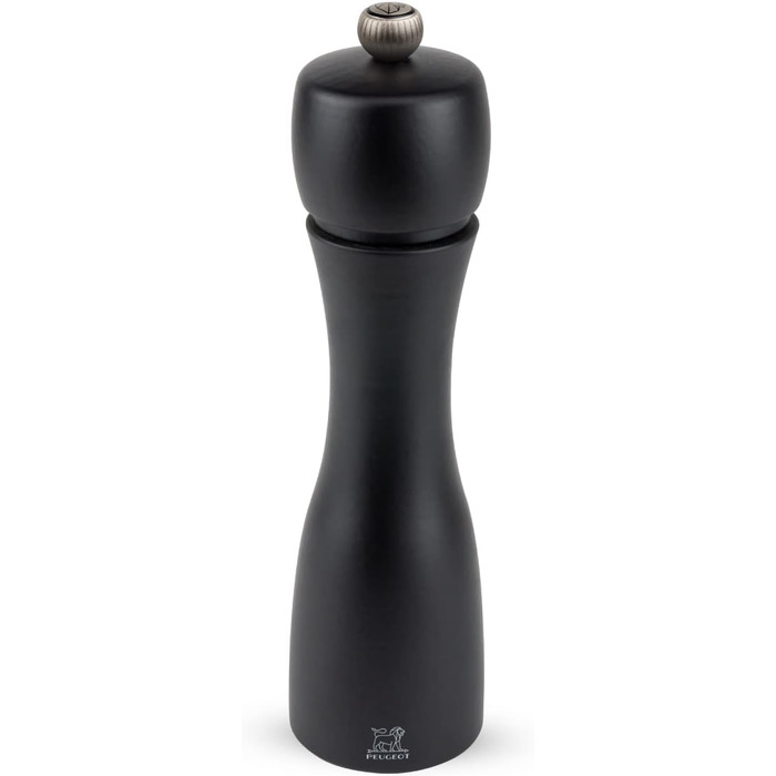 Набір для перекручування солі та перцю Peugeot Tahiti, дерев'яний, білий/чорний, 20 см