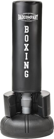 Bad Company Standboxsack: самостійний боксерський мішок з підставкою та вініловим килимком (170 x 37 см)