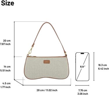 Сумка жіноча JW PEI Eva через плече бежева з полотна