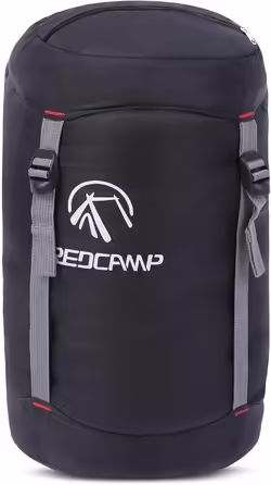REDCAMP Nylon Compression Stuff Sack, 10L/17L/27L/40L Lightweight Sleeping Bag Compression Sack Great for Backpacking, Hiking and Camping, Blue/Yellow/Army Green/Black