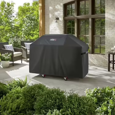Чохол для гриля Weber Genesis 300 Series, водонепроникний, чорний