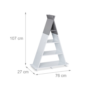 Relaxdays Kids' Teepee Shelf