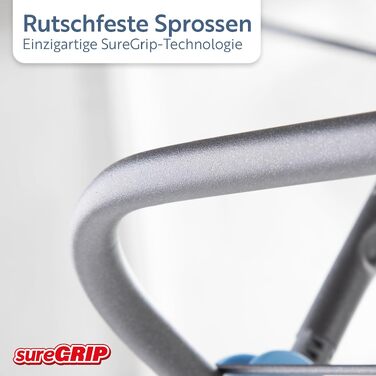 Сушарка для білизни Minky Premium Sure Grip, 3-рівнева розкладна сушарка з протиковзаючими стержнями для дому та вулиці, стандартний розмір, з 4 кутовими гачками