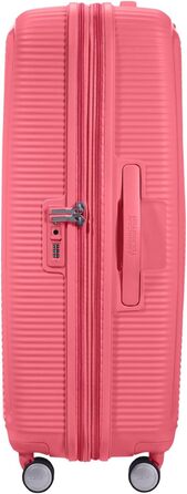Чемодан American Tourister Soundbox Spinner L, 77 см, Розширюваний, Рожевий (Sun Kissed Coral)