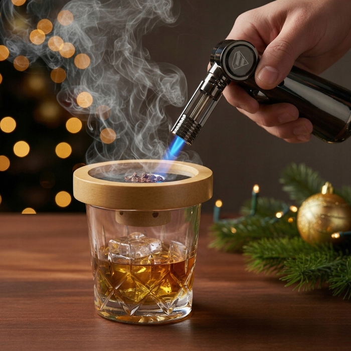 Набір для копчення віскі Smoker XL — ідеальний подарунок для чоловіків, 18 в 1, великий комплект