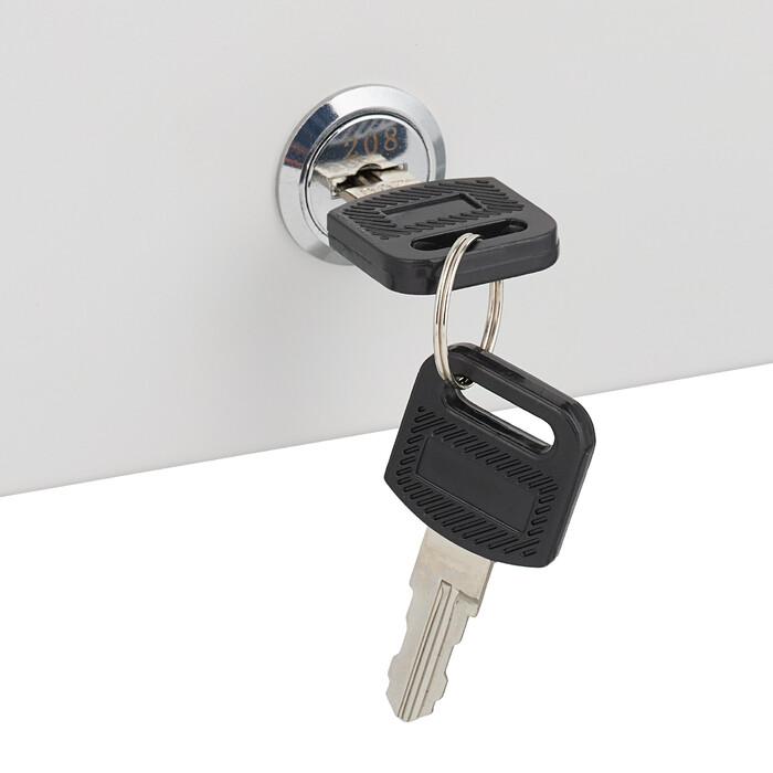 Relaxdays White Wall-Mounted Cup Holder