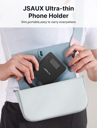 Алюмінієва підставка для планшета JSAUX: регульований тримач для iPad, Samsung Galaxy Tab, Kindle Fire, Steam Deck, ROG Ally, Nintendo Switch та iPhone (чорний)
