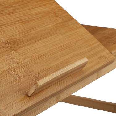 Relaxdays Bamboo Laptop Table XL