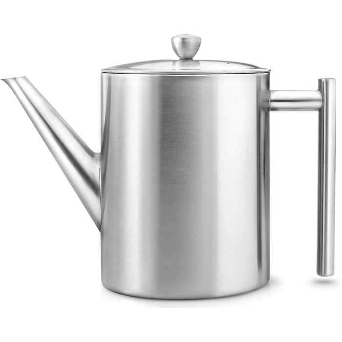 Bredemeijer Teapot 1.2 L chromafarb double-walled Minuet Cylindre