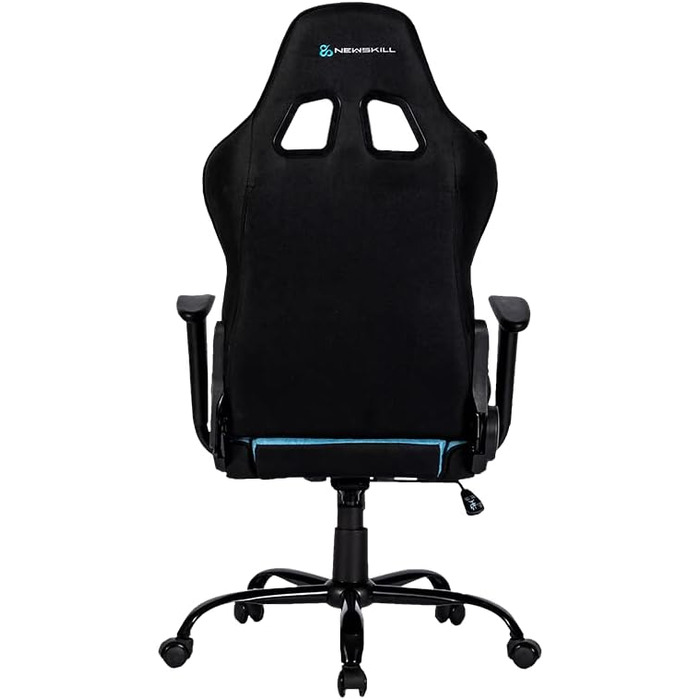 Ігрове крісло Newskill Horus Zephyr, ергономічне, тканинне, нахил 180°, 9 кольорів, синє