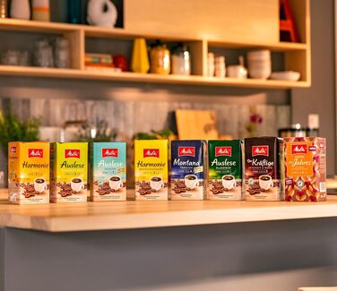 Кава мелена Melitta Filterkaffee Klassik, середня обсмажка (3/5), 6 x 500 г