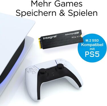 SSD Integral 1TB NVMe M.2 PCIe Gen4 x4 - Швидкість до 4900 МБ/с, 2230, сумісний з Valve Steam Deck, Microsoft Surface Pro, ПК та ноутбуками