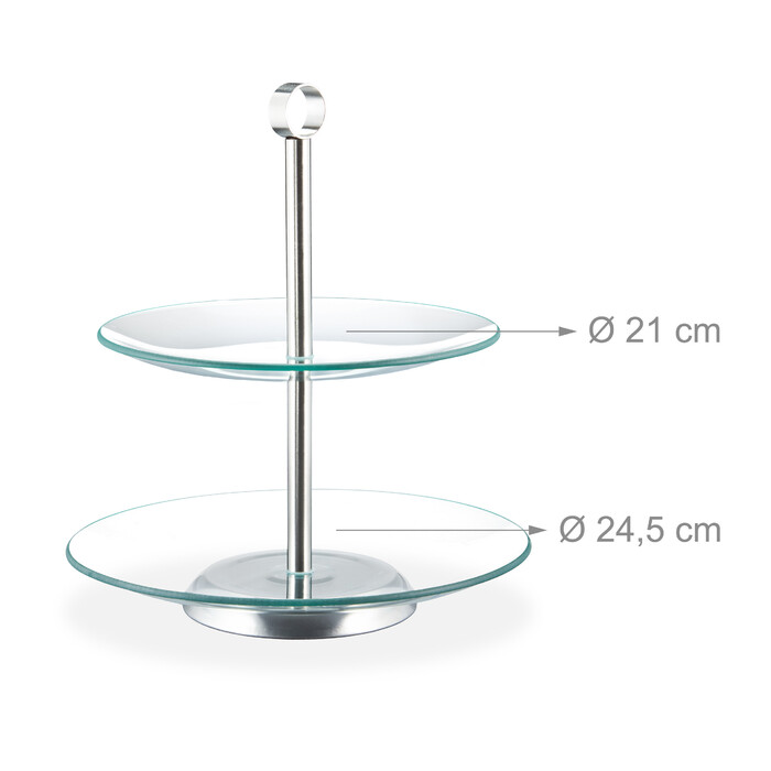 Relaxdays 2-Tier Shelf