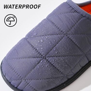 Тапочки домашні жіночі/чоловічі зимові теплі, плюшеві, м'які, зручні з memory foam, антиковзні, двоколірні, для дому та вулиці (38/39 EU, сірі)