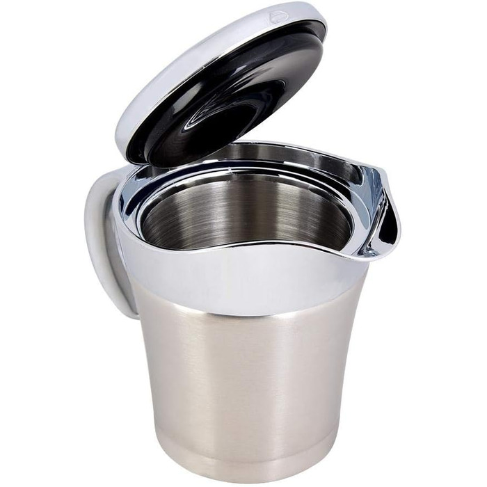 Thermo Sauce Pan, 450 ml/750 ml, 304 Stainless Steel, Double-Walled, Insulated, Sauce Pot, Kitchen Accessories 450 ml