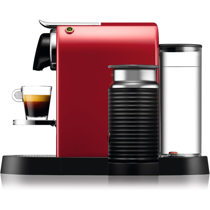 Кавомашина капсульна Nespresso Krups XN7615 Citiz&Milk, 1260 Вт, 1 л, 19 Бар, червона
