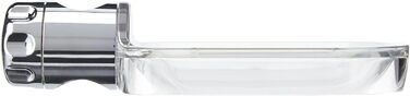 GROHE Soap Dish (21.5 x 7.7 x 5.2 cm, 155 grams), chrome, ‎28856000