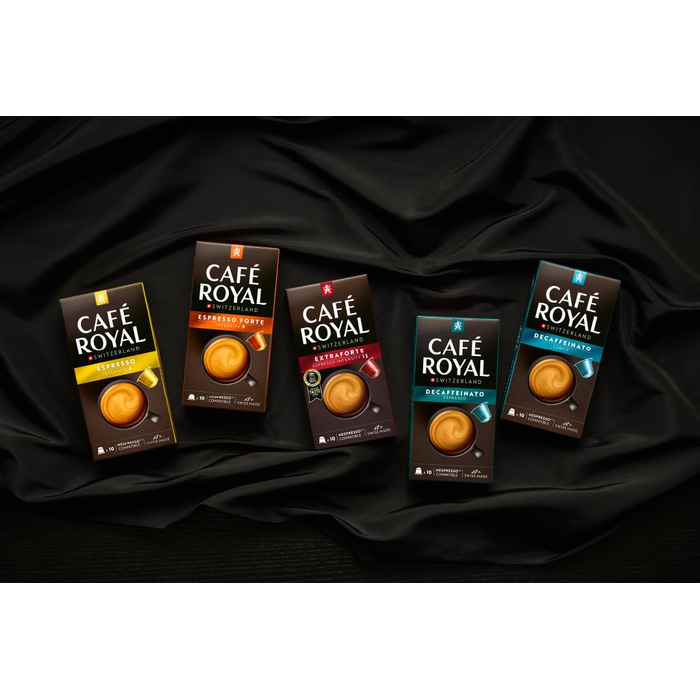 Кава в капсулах Café Royal Hazelnut (фундук), сумісні з Nespresso®, Lungo, 100 капсул