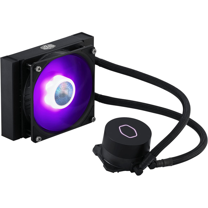 Система водяного охолодження Cooler Master MasterLiquid ML120 L-V2 RGB - 120мм, CPU кулер з подвійною помпою та вентилятором