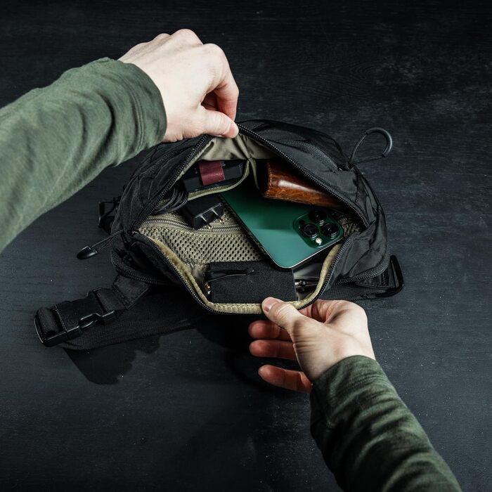 Унісекс бананка Bando Bag, поясна сумка, стандарт, койот коричневий
