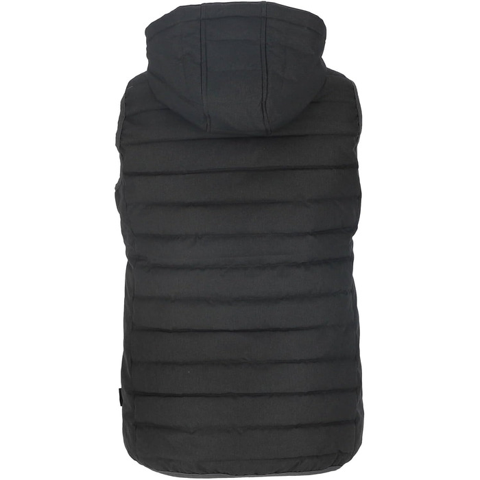 Жіноча степна жилетка Blue Wave Nathalie знімною капюшоном, меланжевий колір (46, антрацит)