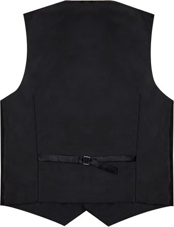 Костюмний аксесуар для чоловіків DiBanGu: 7-елементний набір (краватка, реверс-голка, крапка) чорного кольору (M)