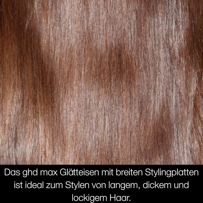 Випрямляч для волосся ghd Max Black - для довгого, товстого та кучерявого волосся