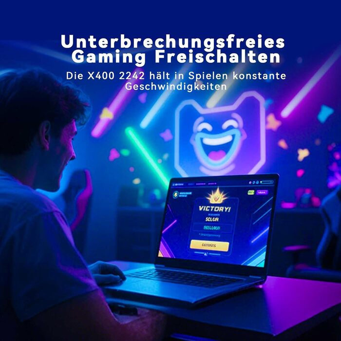 KingSpec ONEBOOM X400 SSD NVMe PCIe Gen4x4: Ігровий SSD для PS5, PC, Laptop (2TB)