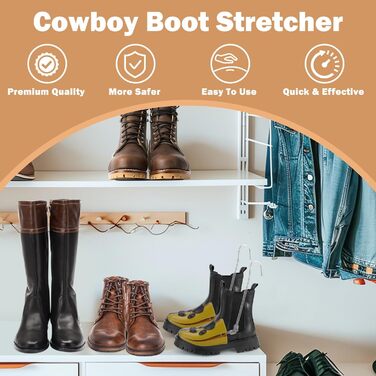 Shoe stretchers, boot expanders, foot stretchers for boots, a pair of adjustable shoe stretchers, boot wideners for women's and men's shoes and boots