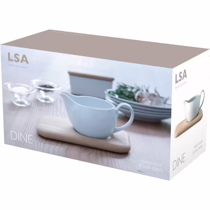 LSA International Saucepan & Oak Base