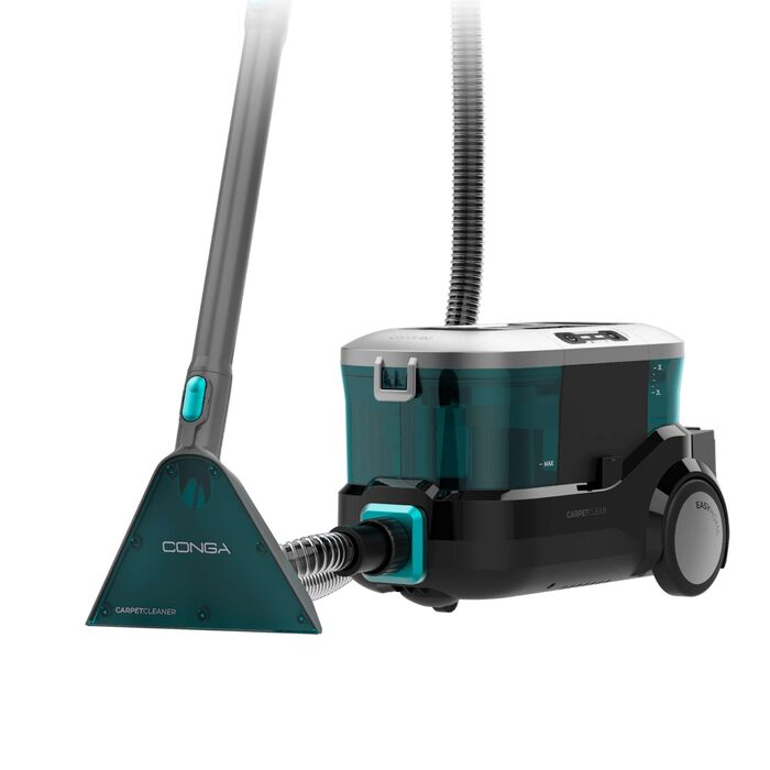 Пилголом Cecotec Conga CarpetClean 10000 EasyHome: для килимів та м'яких меблів, 800W, 3л резервуар для чистої води, 1,5л для брудної води, багатоповерхнева система, комплект аксесуарів